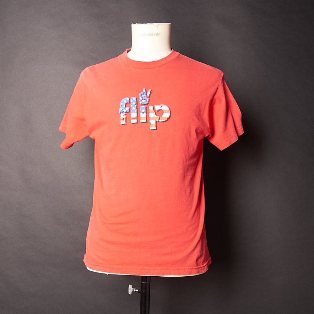 Vintage  1990s Signed Skateboarding Flip Tee Shirt